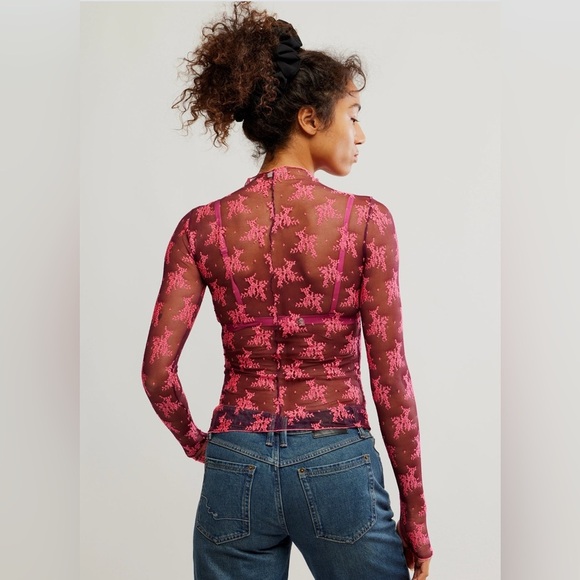 FP Intimately Two tone lady lux layering top - NWOT zinfandel combo - Picture 2 of 5